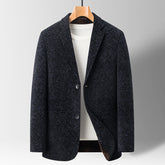 Chenille Casual Simple Suit Coat For Men